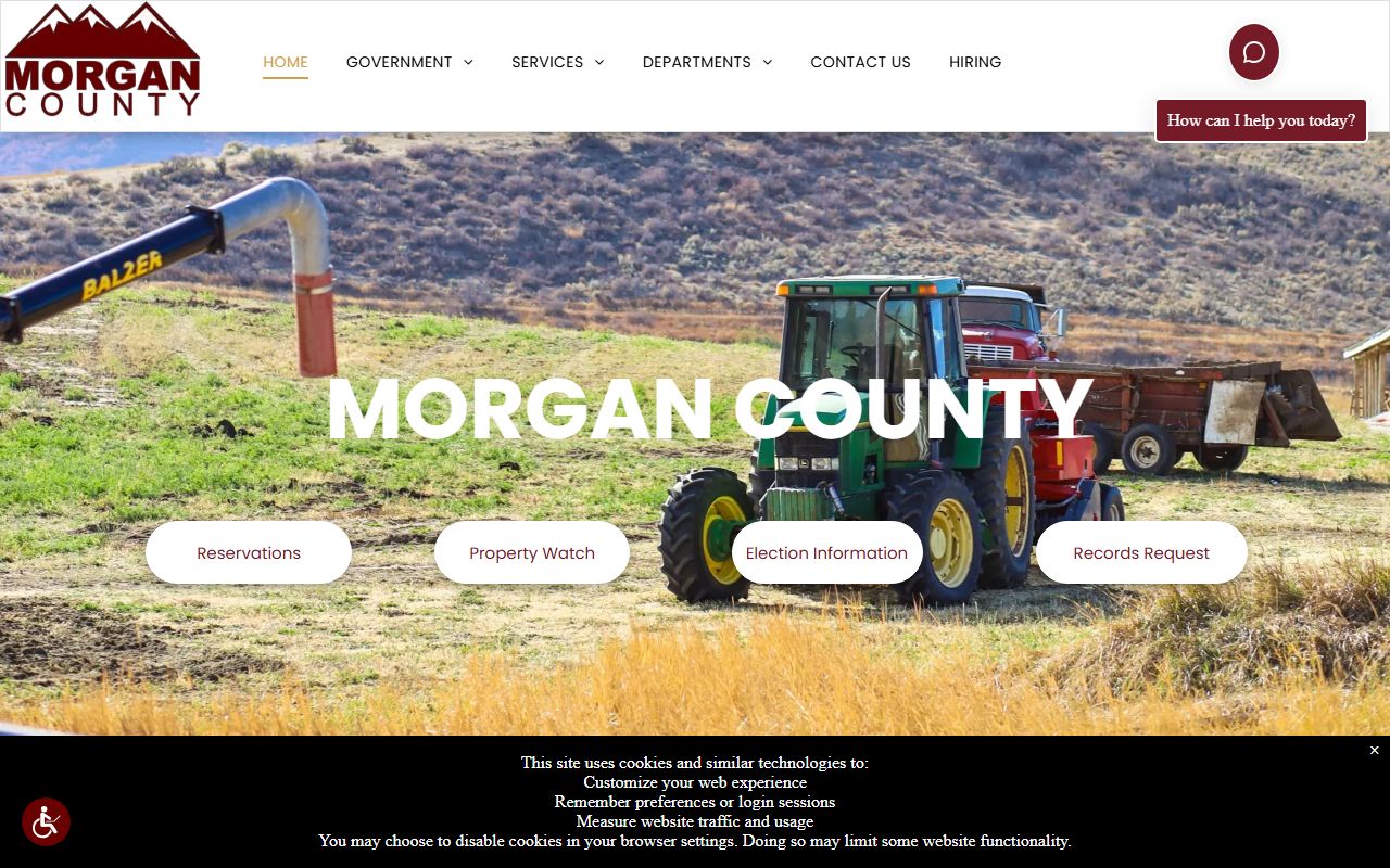 Morgan County arrest records Sheriff's Office website